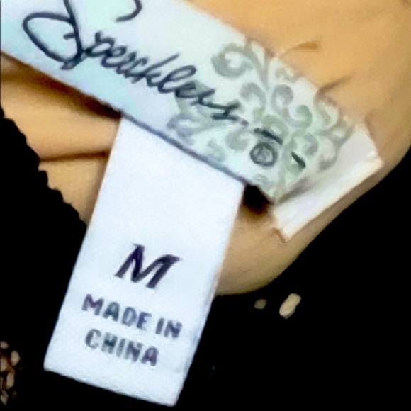 NWOT Navy Blue with pearl white waistband, babydoll style Speechless dress - Picture 4 of 8